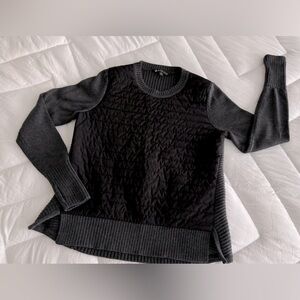 Athleta Empire Falls Quilted Crewneck Sweater-Sz SML